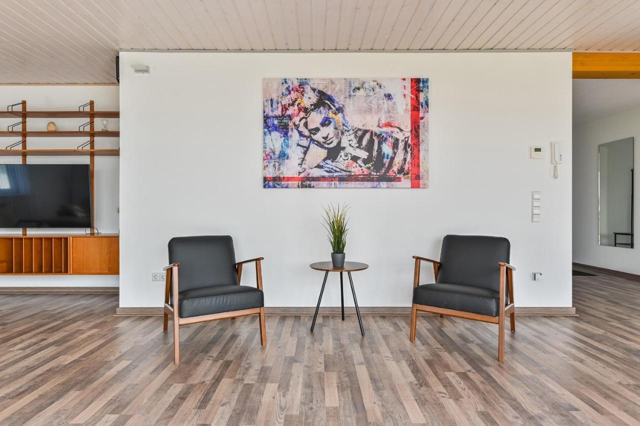 Ruhige Ferienwohnung Mit Panoramablick Ingoldingen エクステリア 写真