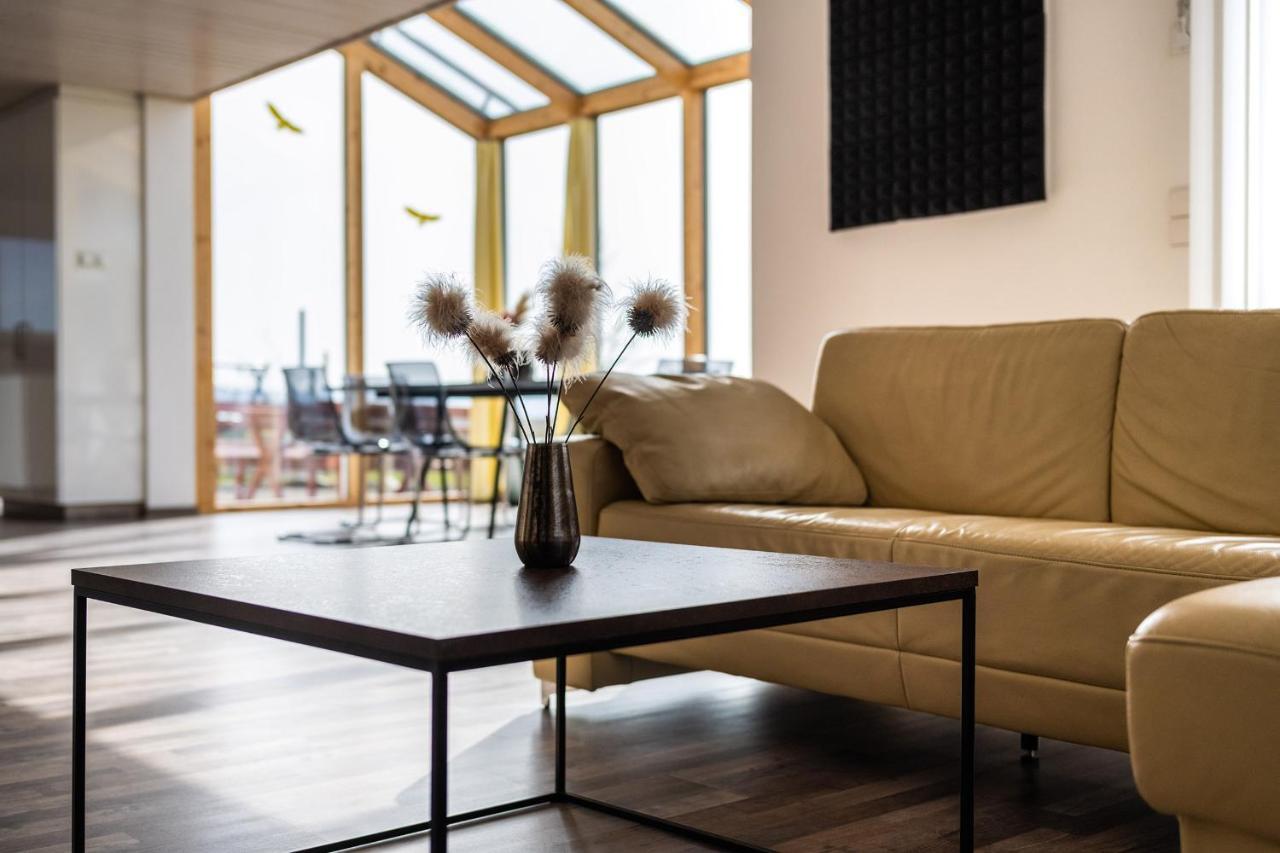 Ruhige Ferienwohnung Mit Panoramablick Ingoldingen エクステリア 写真