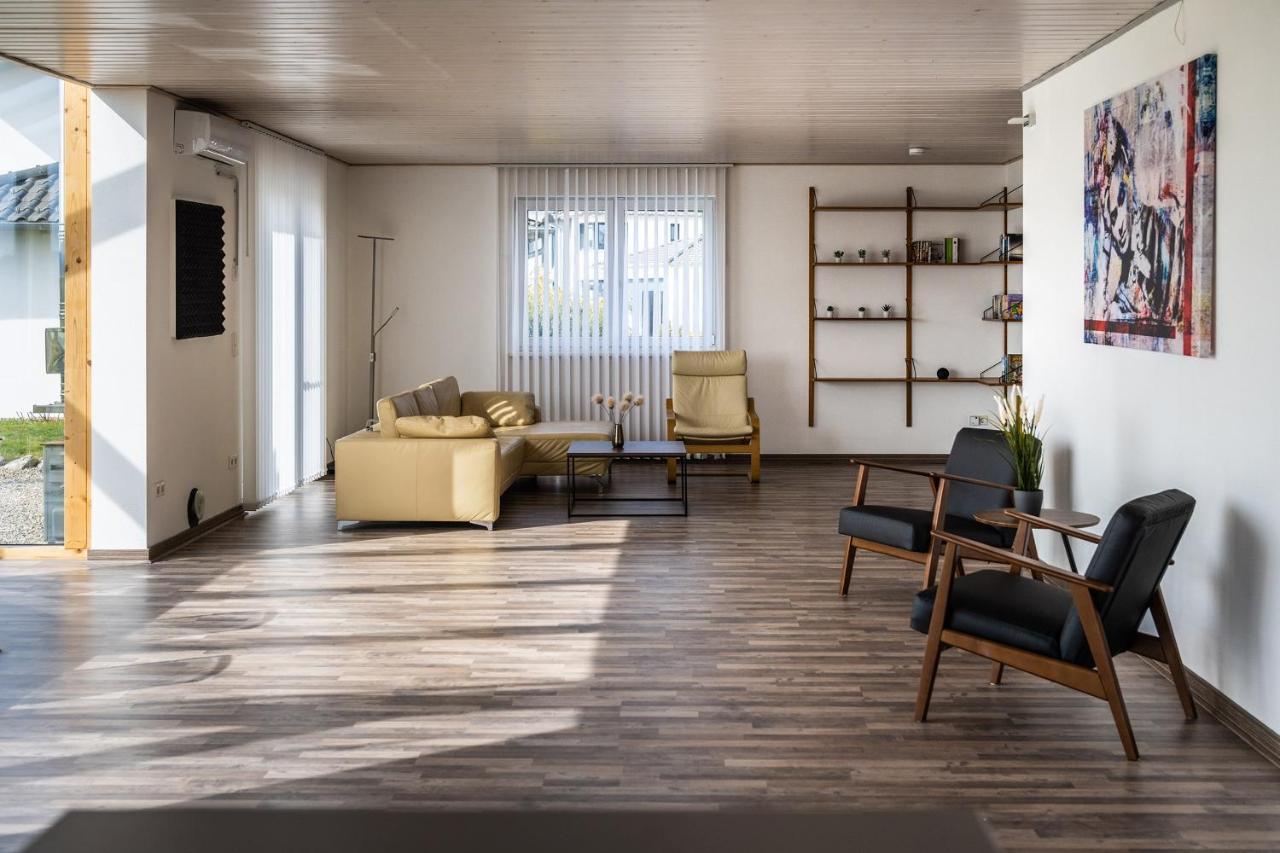 Ruhige Ferienwohnung Mit Panoramablick Ingoldingen エクステリア 写真