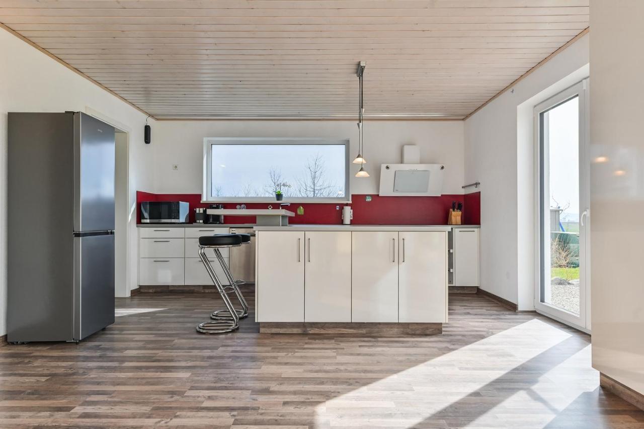 Ruhige Ferienwohnung Mit Panoramablick Ingoldingen エクステリア 写真