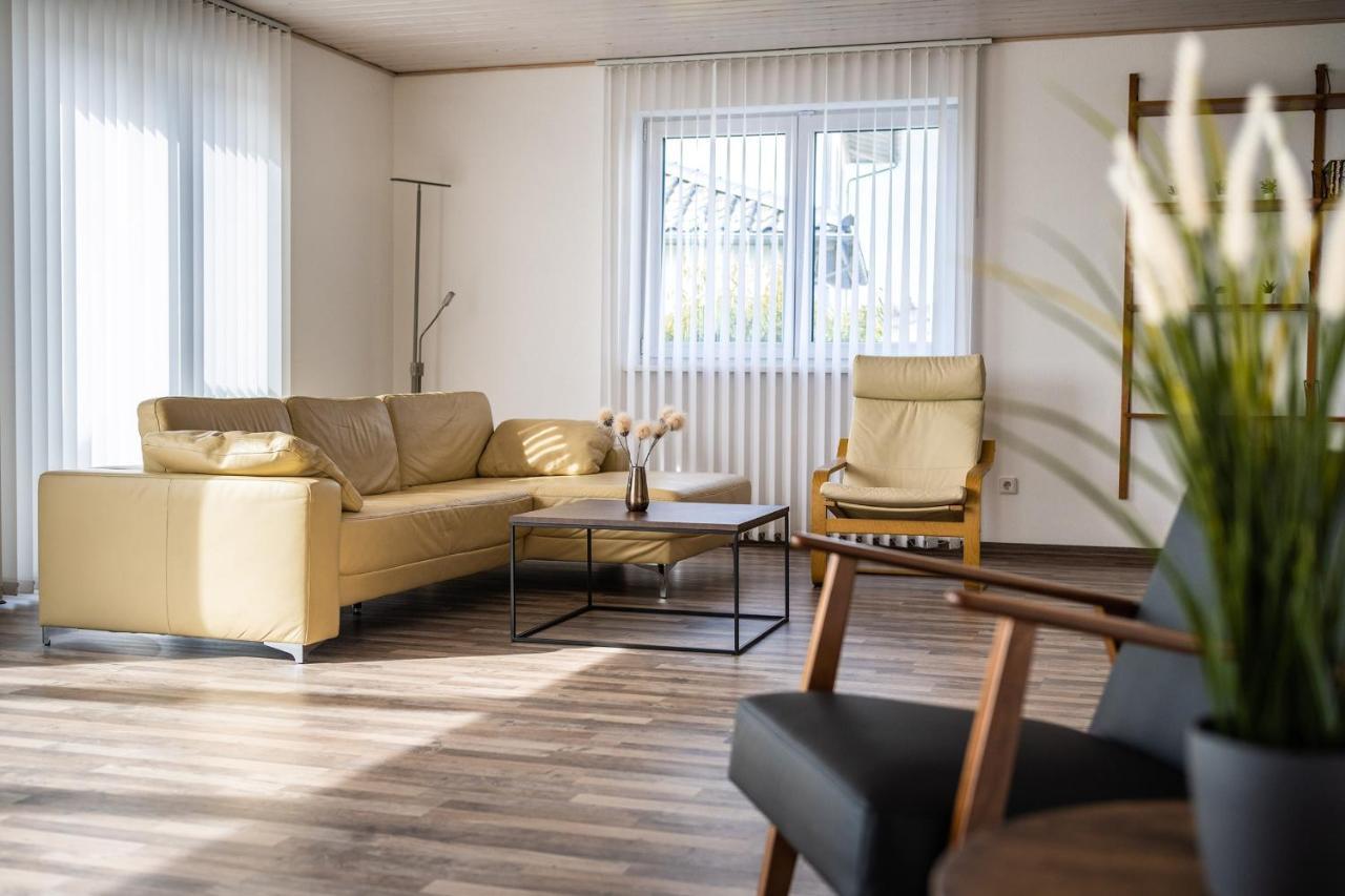 Ruhige Ferienwohnung Mit Panoramablick Ingoldingen エクステリア 写真