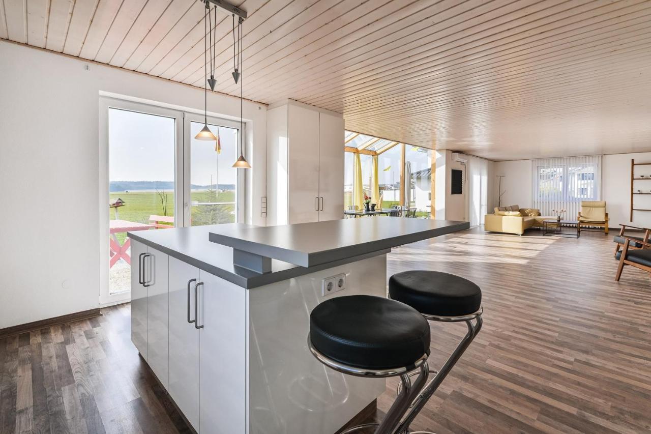 Ruhige Ferienwohnung Mit Panoramablick Ingoldingen エクステリア 写真