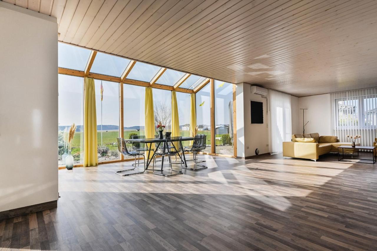 Ruhige Ferienwohnung Mit Panoramablick Ingoldingen エクステリア 写真