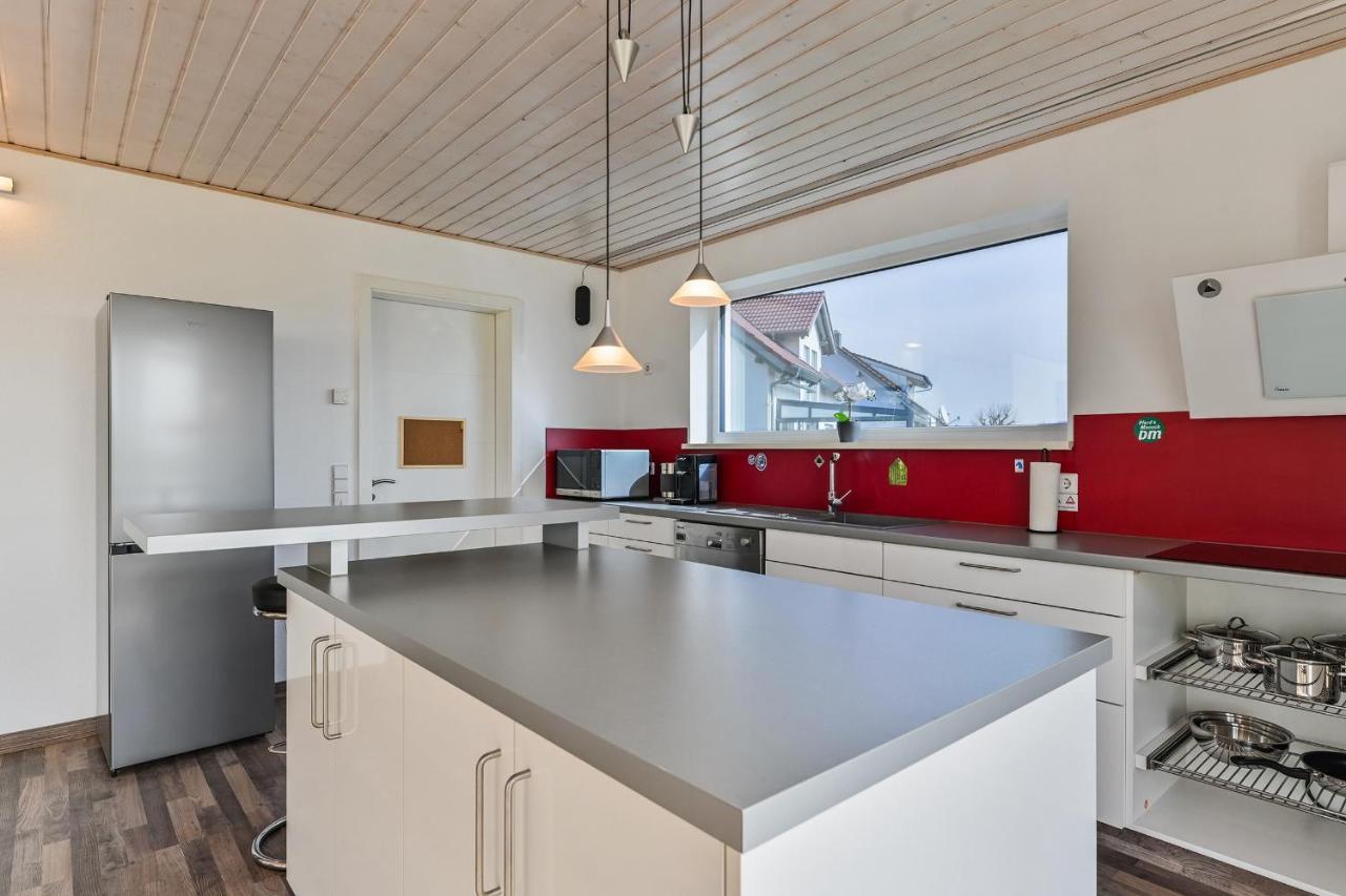 Ruhige Ferienwohnung Mit Panoramablick Ingoldingen エクステリア 写真