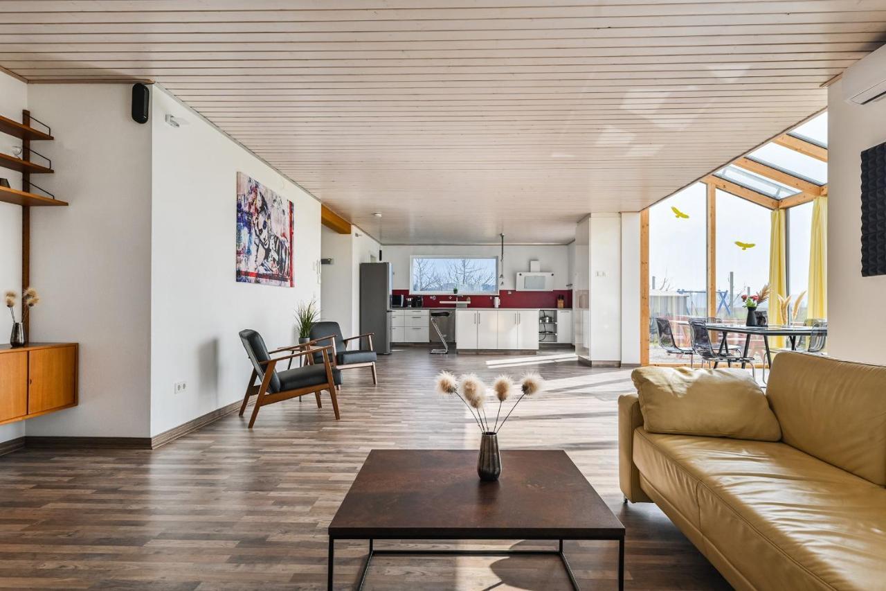 Ruhige Ferienwohnung Mit Panoramablick Ingoldingen エクステリア 写真