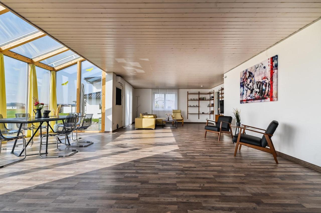 Ruhige Ferienwohnung Mit Panoramablick Ingoldingen エクステリア 写真
